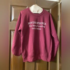 Fun sweatshirt…worn once! Small
